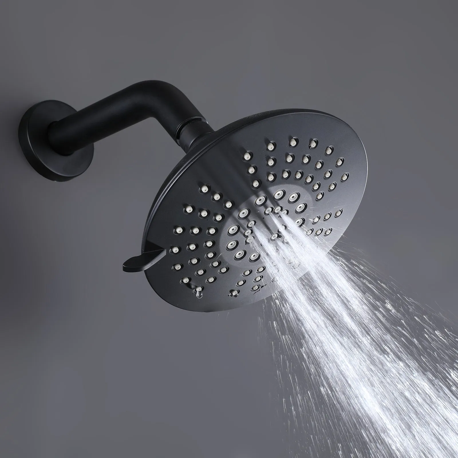 Wall Mount Pressure-Balanced Rainfall Shower Fixtures with Tub Spout RB0905