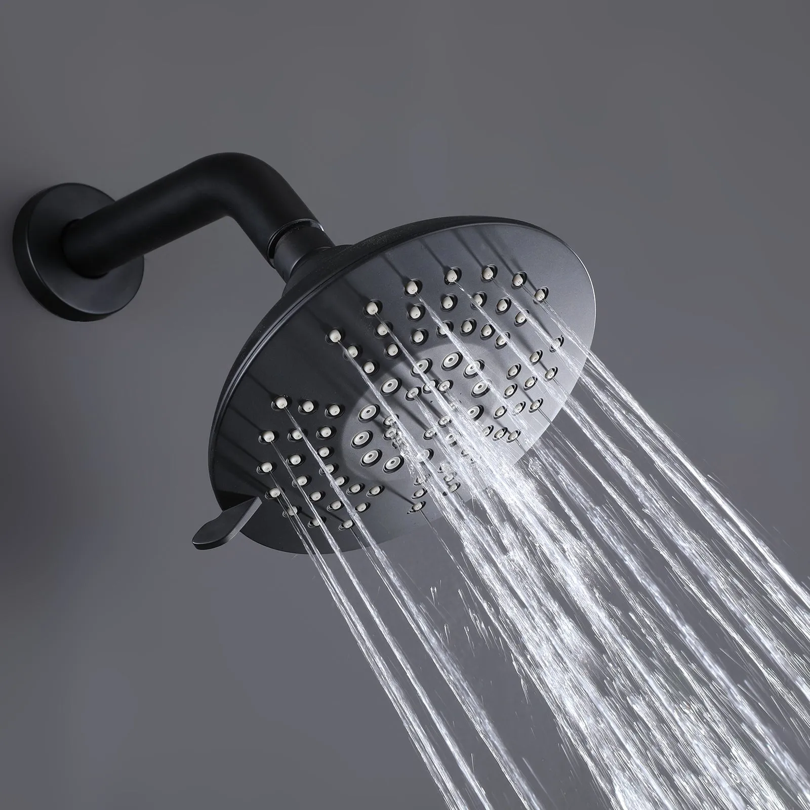Wall Mount Pressure-Balanced Rainfall Shower Fixtures with Tub Spout RB0905