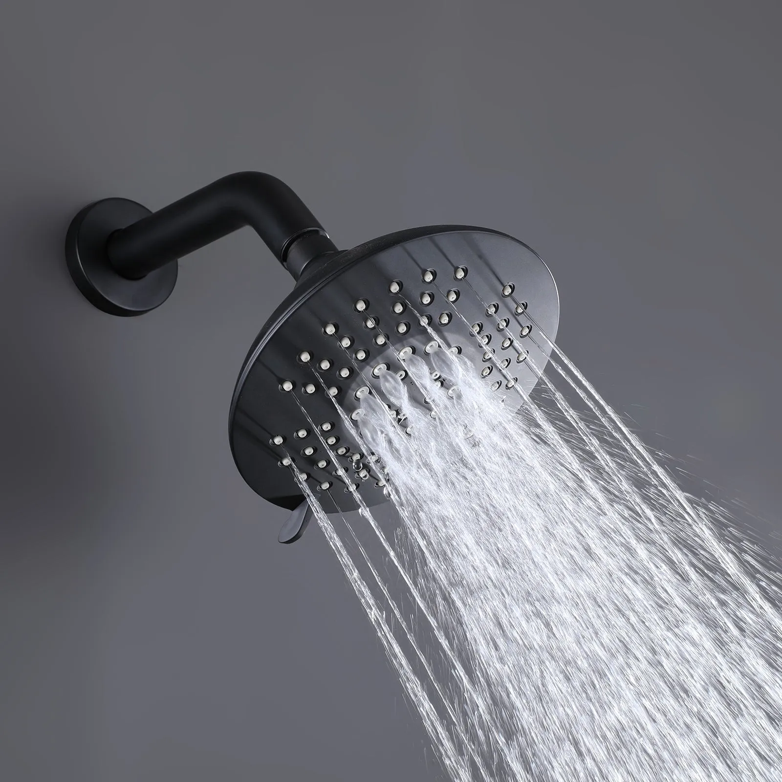 Wall Mount Pressure-Balanced Rainfall Shower Fixtures with Tub Spout RB0905