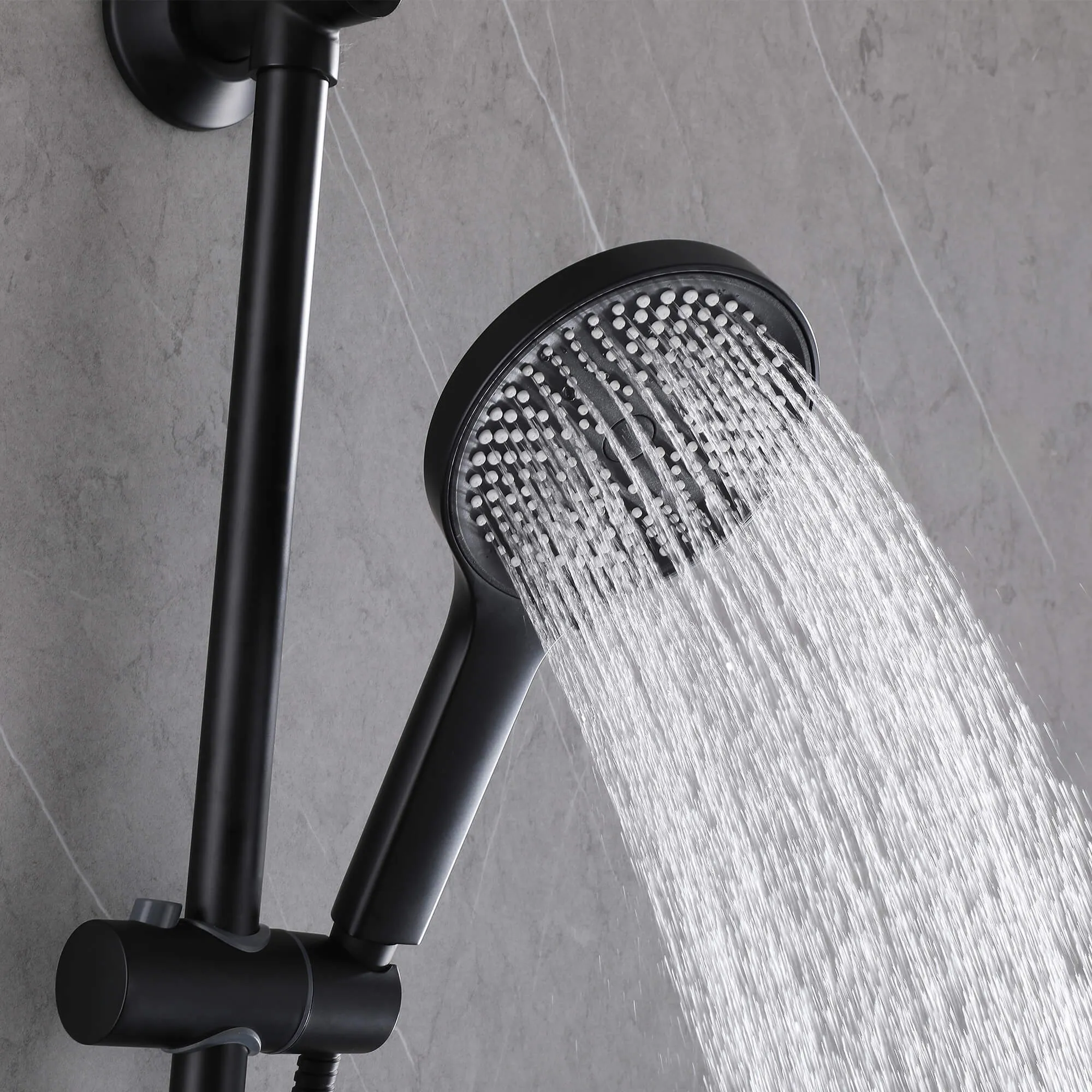 Wall Mount Shower System with Handheld Shower and Soap Dish (Valve Not Included) RB1210