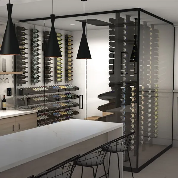 WhisperKOOL Recessed Ceiling Mount 8000 Split Wine Cellar Refrigeration System