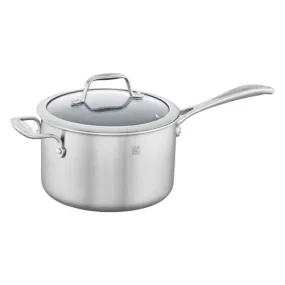 Zwilling 1016709 4-qt Stainless Steel Ceramic Nonstick Saucepan